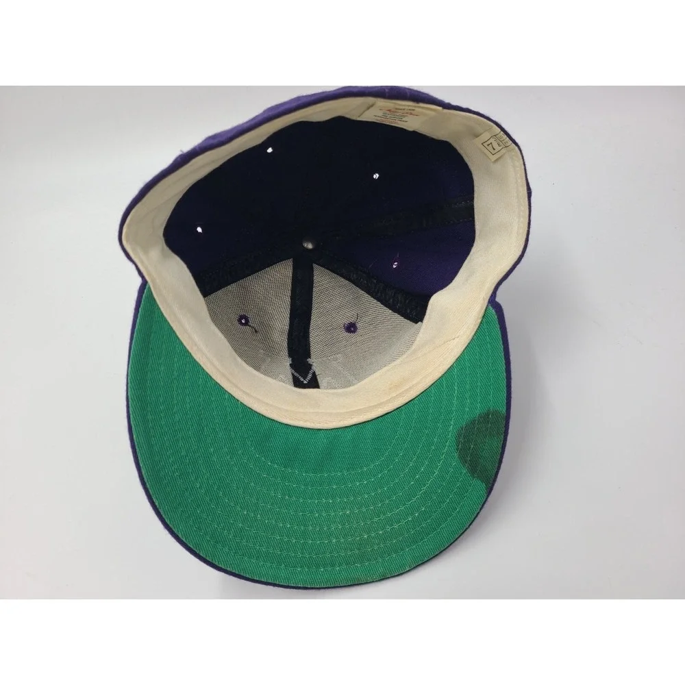 Vintage Minnesota Golden Gophers New Era Pro Model Fitted 7 3/8 Hat Cap Wool Men